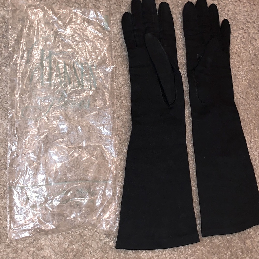 BEAUTIFUL NEW VINTAGE HANSEN ANALON OPERA GLOVES